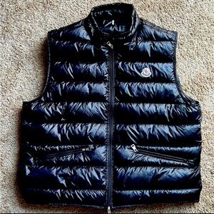 Clasic vest Moncler Black